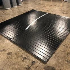 AK Athletic Equipment Remnant 10' X 10' X 1 3/8" Roll-Up WRESTLING MAT Mat Black 2 Martial Arts