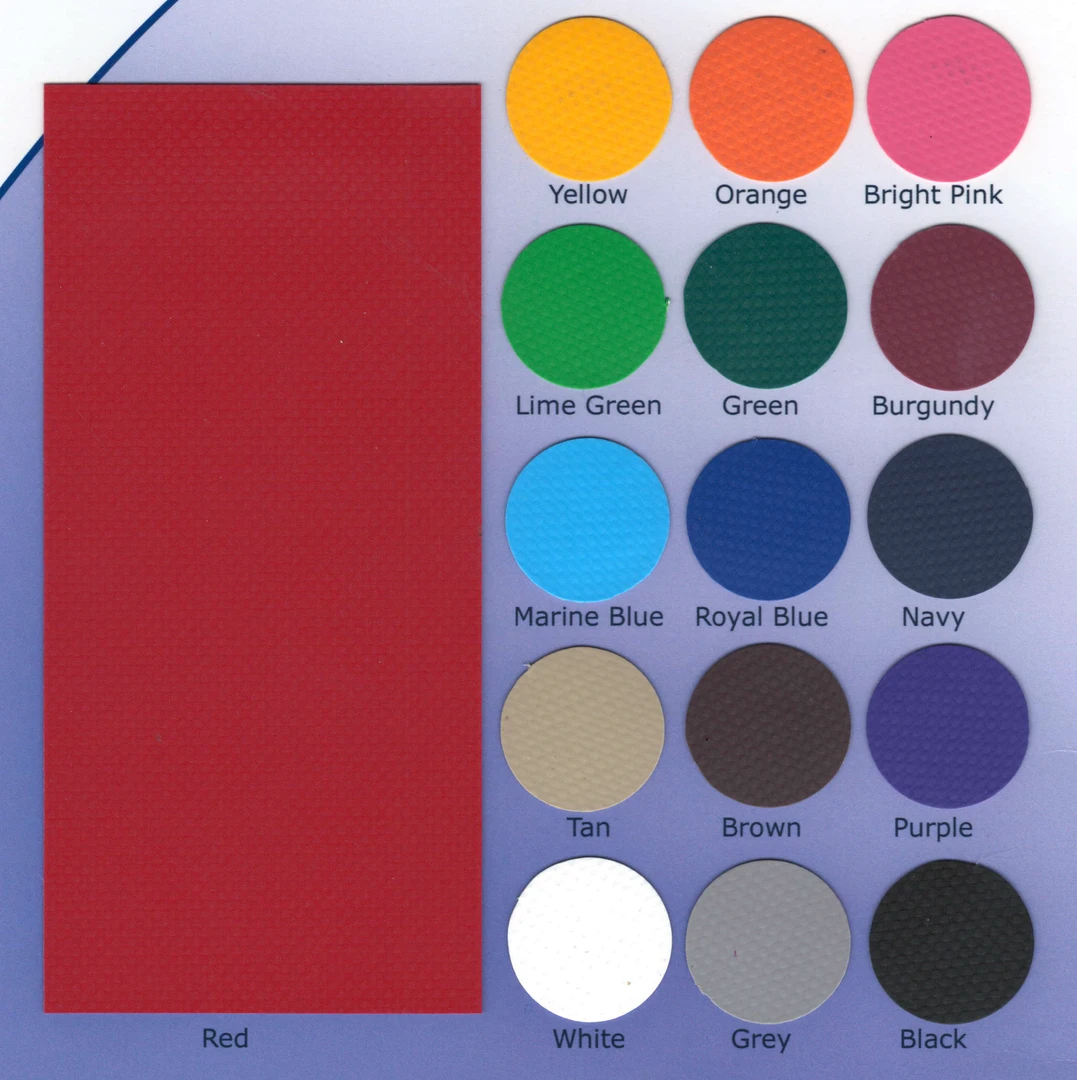 AK Athletic Equipment Wall Padding 14 Oz Vinyl & 18 Oz Vinyl Color Samples 3" x 7" - Durable Gym Wall Protection 2 AK Athletic Equipment Wall Padding 14 Oz Vinyl And 18 Oz Vinyl Color Samples 3" X 7"