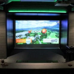 AK Athletic Equipment Wall Padding 12' Tall Package Discount Golf Simulator Wall And Ceiling Pads