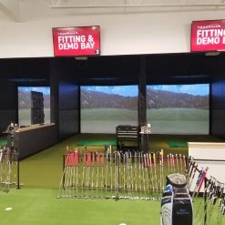 AK Athletic Equipment 8' Tall Package Discount Golf Simulator Wall And Ceiling Pads