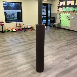 AK Athletic Equipment 4' Tall Pole Pad for Gymnastics, 4" Diameter - Durable Foam Protection 18 AK Athletic Equipment Pole Pads 4' Tall Pole Pad, 4