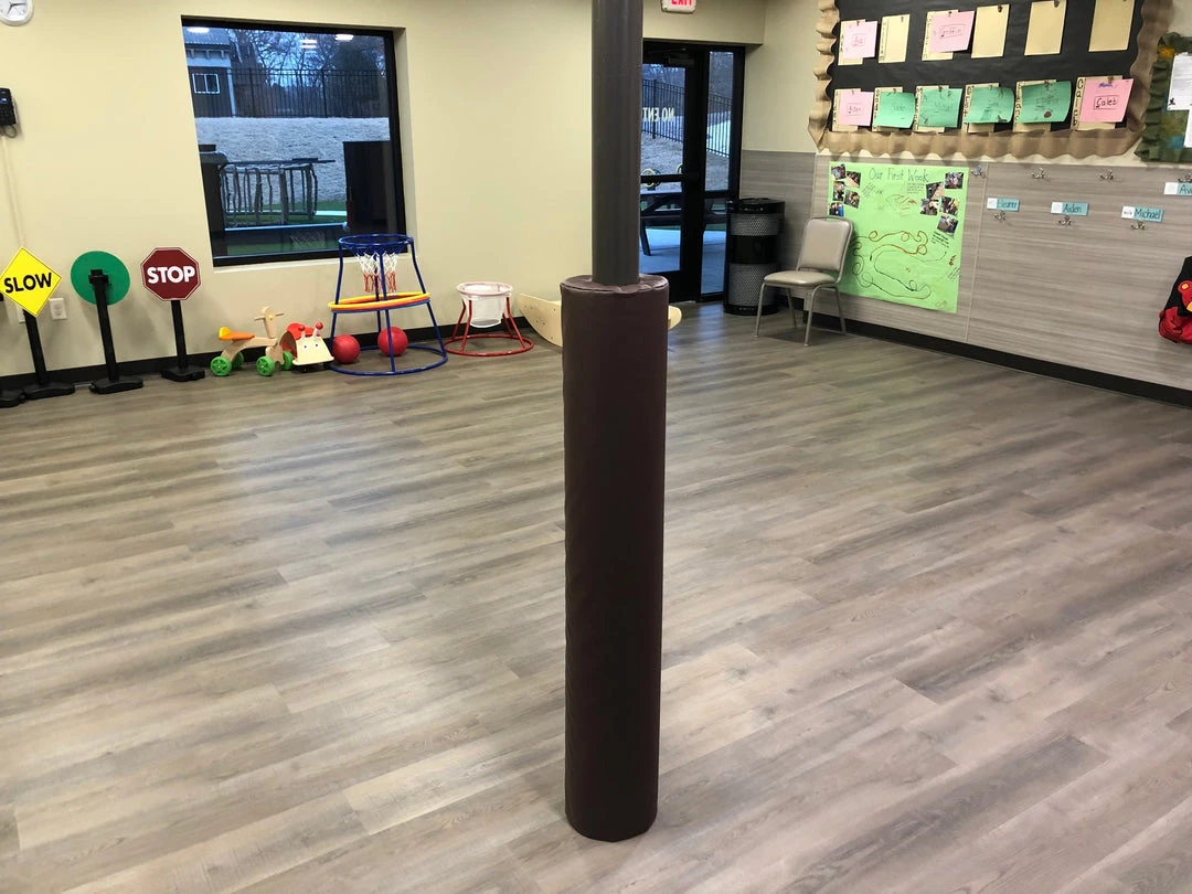 AK Athletic Equipment 4' Tall Pole Pad with Closure Flap - 10" Diameter, Durable Pole Pads for Safety & Protection 11 AK Athletic Equipment Pole Pads 4' Tall Pole Pad, 10" Diameter With Closure Flap