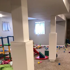 AK Athletic Equipment 4' Tall Four Sided Column Pad, 11