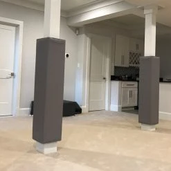 AK Athletic Equipment 4' Tall Four Sided Column Pad, 10