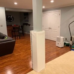 AK Athletic Equipment 4' Tall Four Sided Column Pad, 5" Side Width Pole Pads