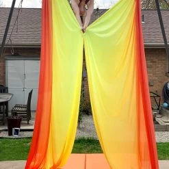 AK Athletic Equipment Aerial Arts Bi-Fold Landing Mat 6' X 6' X 8