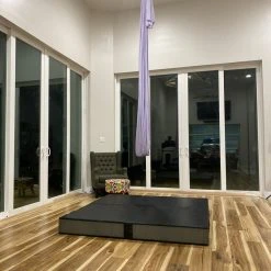 AK Athletic Equipment Aerial Arts Bi-Fold Landing Mat 6' X 6' X 8