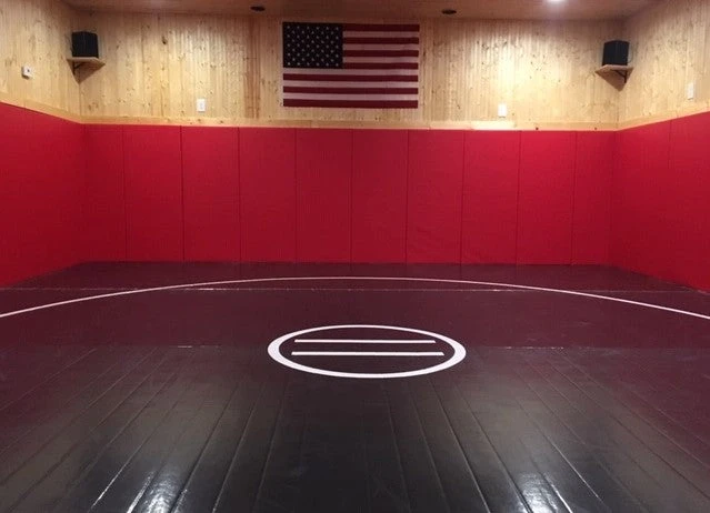 AK Athletic Equipment 18' X 18' X 1 3/8" Roll-Up Wrestling Mat - Durable & Portable Training Mat for Wrestling, MMA, and Fitness 1 AK Athletic Equipment 18' X 18' X 1 3/8" Roll-Up Wrestling Mat Wrestling Mats
