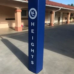 AK Athletic Equipment 6' Tall Four Sided Column Pad, 12