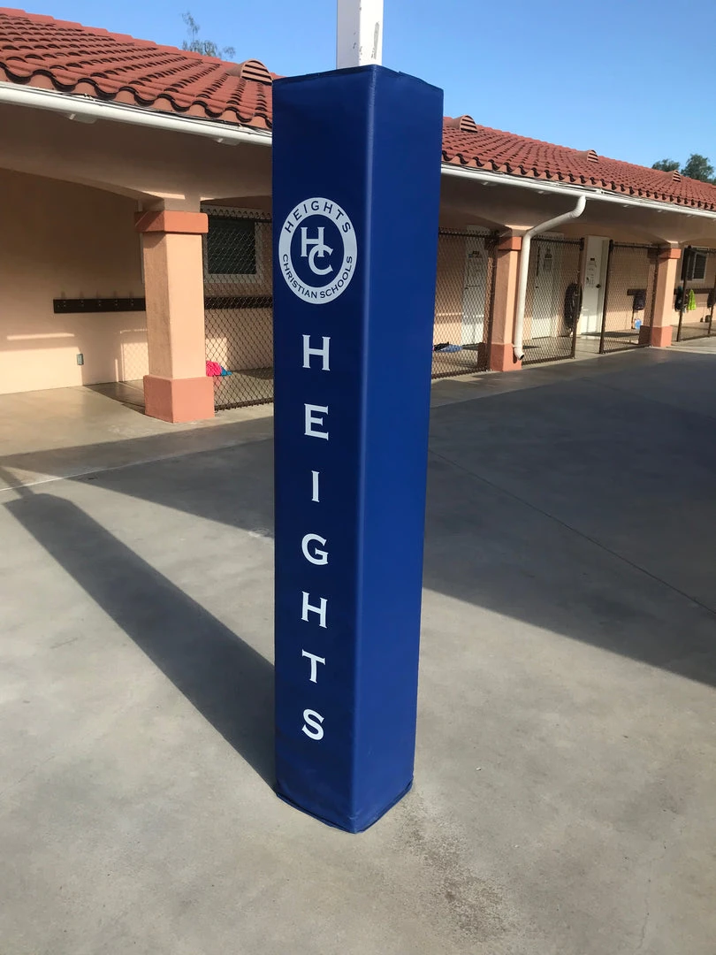 AK Athletic Equipment 6-Foot Tall Four-Sided Column Pad, 6-Inch Side Width - Durable Pole Padding for Safety and Protection 3 AK Athletic Equipment 6' Tall Four Sided Column Pad, 6" Side Width