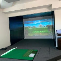AK Athletic Equipment Wall Padding 12' Tall - Golf Simulator Wall & Ceiling Pads with Package Discount 12 AK Athletic Equipment Wall Padding 12' Tall Package Discount Golf Simulator Wall And Ceiling Pads