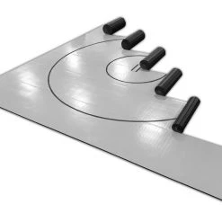 AK Athletic Equipment 36' x 36' x 1 3/8" Roll-Up Wrestling Mat - Durable & Portable for Training 8 AK Athletic Equipment Wrestling Mats 36' X 36' X 1 3/8