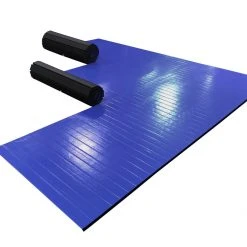AK Athletic Equipment 12' X 12' X 1 3/8" Roll-Up Martial Arts Mat