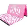 AK Athletic Equipment Holiday Shop Chevron Zigzag 4' X 6' X 2" Intermediate Level Folding Gymnastics Mat