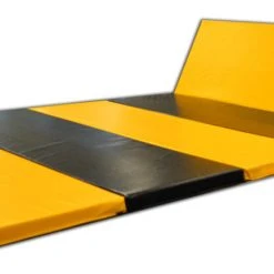 AK Athletic Equipment 4' X 10' X 1 3/8" Removable Folding Gym Wall Pad