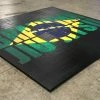 AK Athletic Equipment Jiu Jitsu Roll Up Digitally Printed 8' X 8' X 1 3/8" Roll-Up Mat