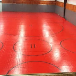 AK Athletic Equipment 30' X 30' X 1 3/8" Roll-Up Wrestling Mat