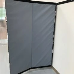 AK Athletic Equipment Digitally Printed 6' X 12' X 2" Removable Folding Gym Wall Pad