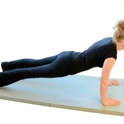 AK Athletic Equipment Gymnastics Bi-Fold Exercise Mat With Handles - 24" X 60" X 2"