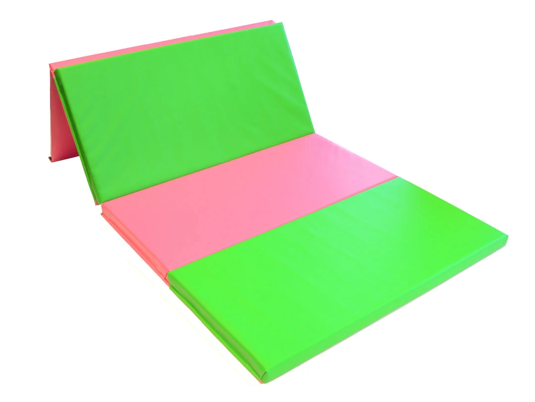 AK Athletic Equipment 4' X 8' X 2" Intermediate Gymnastics Mat - High-Density Foam, Durable Cover, Easy Fold 1 AK Athletic Equipment 4' X 8' X 2" Gymnastics Mat Intermediate Level