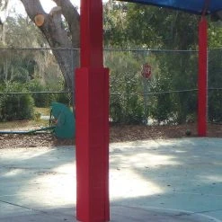 AK Athletic Equipment 6' Tall Four Sided Column Pad, 7" Side Width Pole Pads