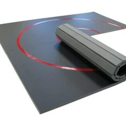 AK Athletic Equipment 10' X 10' X 1 3/8" Roll-Up Wrestling Mat Wrestling Mats