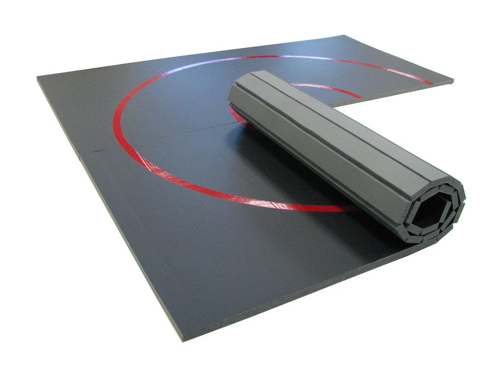 AK Athletic Equipment 10' X 10' X 1 3/8" Roll-Up Wrestling Mat - Durable & Portable Martial Arts Mat 1 AK Athletic Equipment 10' X 10' X 1 3/8" Roll-Up Wrestling Mat Wrestling Mats