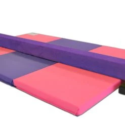 AK Athletic Equipment Gymnastics Balance Beam And Folding Mat Combo Package