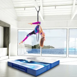 AK Athletic Equipment Aerial Arts Bi-Fold Landing Mat 6' X 6' X 8