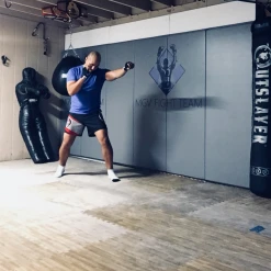 AK Athletic Equipment Custom Wood Backed Gym Wall Padding Panels 2' X 6'