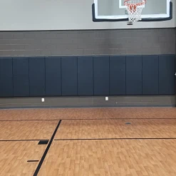 AK Athletic Equipment Custom Wood Backed Gym Wall Padding Panels 2' X 4'