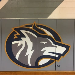 AK Athletic Equipment Custom Wood Backed Gym Wall Padding Panels 2' X 5'