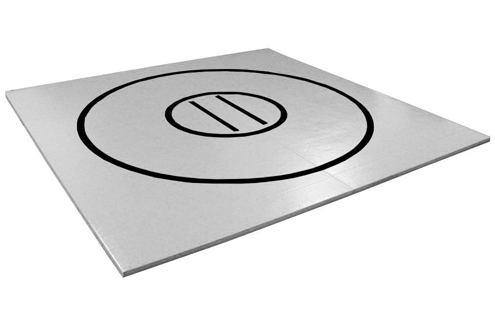 AK Athletic Equipment 8' X 8' X 1 3/8" Roll-Up Wrestling Mat - Durable & Portable for Training 1 AK Athletic Equipment 8' X 8' X 1 3/8" Roll-Up Wrestling Mat Wrestling Mats