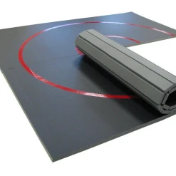 AK Athletic Equipment 8' X 8' X 1 3/8" Roll-Up Wrestling Mat - Durable & Portable for Training 18 AK Athletic Equipment 8' X 8' X 1 3/8