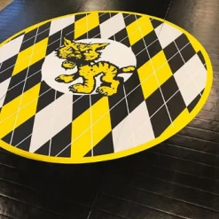 AK Athletic Equipment Wrestling Mats Your Design Digitally Printed 12' X 12' Roll Up Light Weight Wrestling Mat