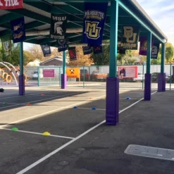 AK Athletic Equipment 4' Tall Four Sided Column Pad, 5