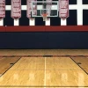 AK Athletic Equipment FlameSafe "Class A" Fire Rated Wood Backed Gym Wall Padding Panels 2' X 6'