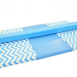 AK Athletic Equipment Folding Mats Clearance Chevron Zigzag 4' X 6' X 2" Intermediate Level Folding Gymnastics Mat