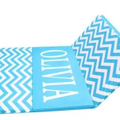 AK Athletic Chevron Zigzag 4' x 8' Folding Gymnastics Mat - Advanced Level, 1 3/8" Thick 10 AK Athletic Equipment Chevron Zigzag 4' X 8' X 1 3/8