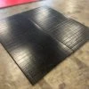 AK Athletic Equipment Clearance 8' X 8' X 1 3/8" Roll-Up Wrestling Mat Black With Vinyl Flaw