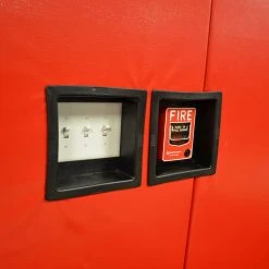 AK Athletic FlameSafe 'Class A' Fire Rated Gym Wall Padding Panels - 2' x 6' - Wood Backed - Custom Graphics & Logos 44 AK Athletic Equipment FlameSafe