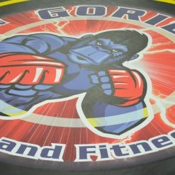 AK Athletic Equipment Wrestling Mats Your Design Digitally Printed 8' X 8' X 1 3/8" Roll-Up Wrestling Mat