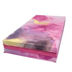 AK Athletic Equipment Pink Watercolor 4' X 6' X 2