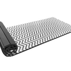 AK Athletic Equipment Folding Mats Quick Ship Roll Up Chevron Zigzag 4' X 8' X 1 3/8" Advanced Level Gymnastics Mat