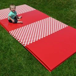 AK Athletic Equipment Build Your Own Polka Dot Mat 4' X 8'