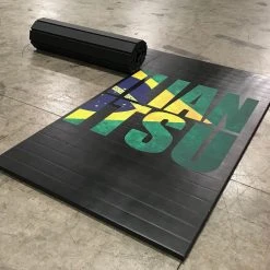 AK Athletic Equipment Jiu Jitsu Roll Up Digitally Printed 8' X 8' X 1 3/8