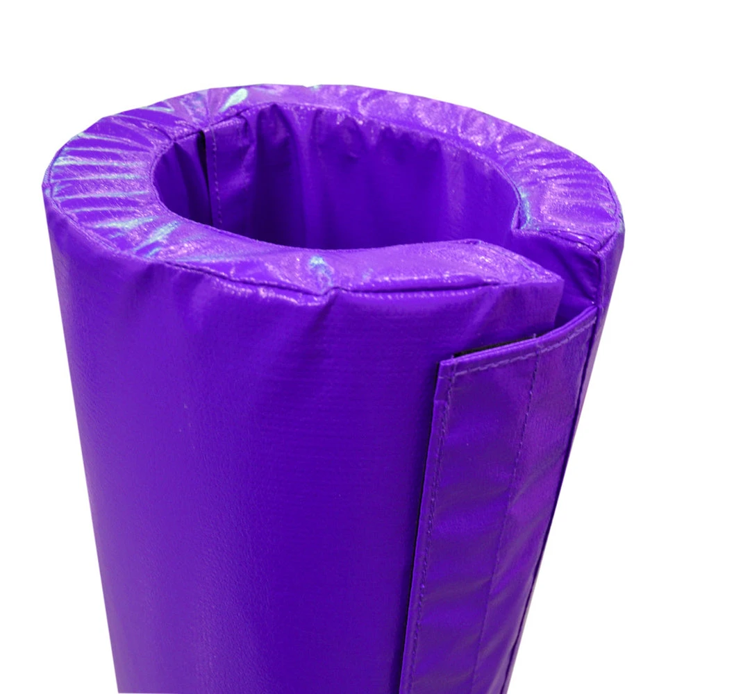 AK Athletic Equipment 4' Tall Pole Pad with 3" Diameter Fabric Flap Closure - Durable Pole Pads for Gymnastics and Fitness 3 AK Athletic Equipment 4' Tall Pole Pad, 3" Diameter Fabric Flap Closure Pole Pads