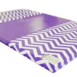 AK Athletic Equipment Folding Mats Clearance Chevron Zigzag 4' X 6' X 2
