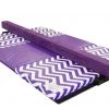 AK Athletic Equipment Chevron Print Gymnastics Balance Beam And Folding Mat Combo Package Balance Beams