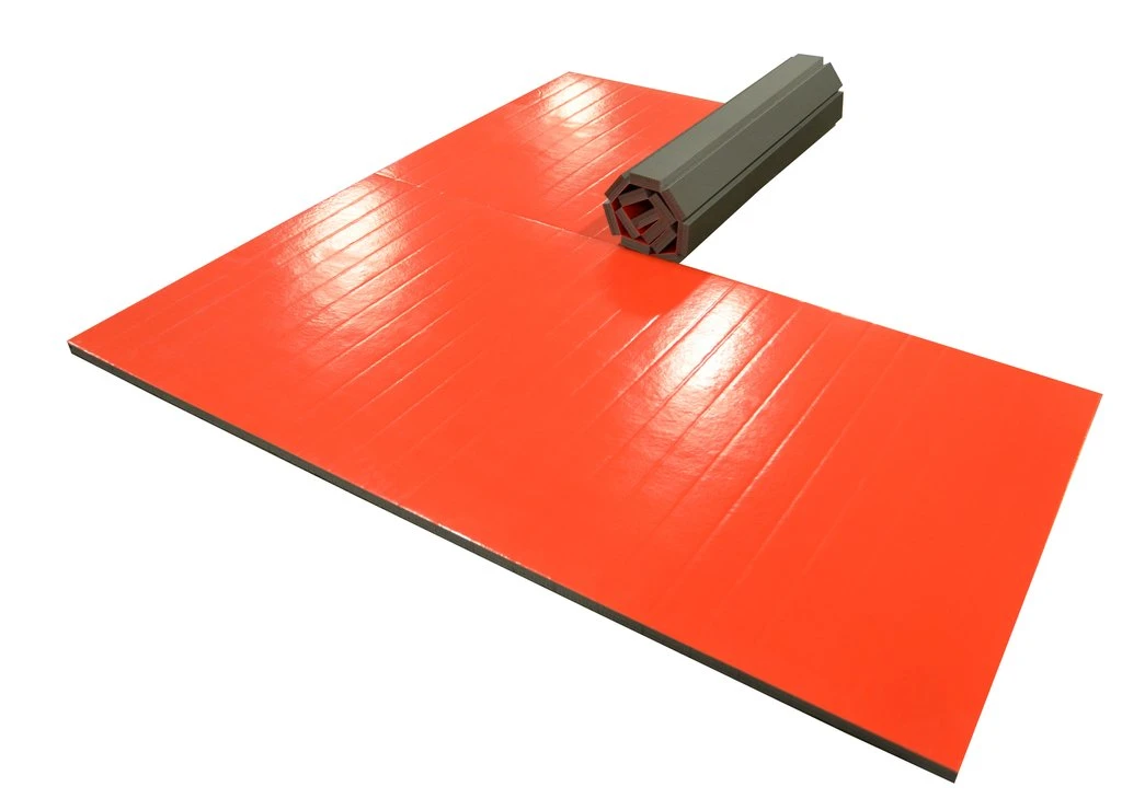 AK Athletic Equipment 10' X 10' X 1 3/8" Roll-Up Wrestling Mat - Durable & Portable Martial Arts Mat 10 AK Athletic Equipment 10' X 10' X 1 3/8" Roll-Up Wrestling Mat Wrestling Mats